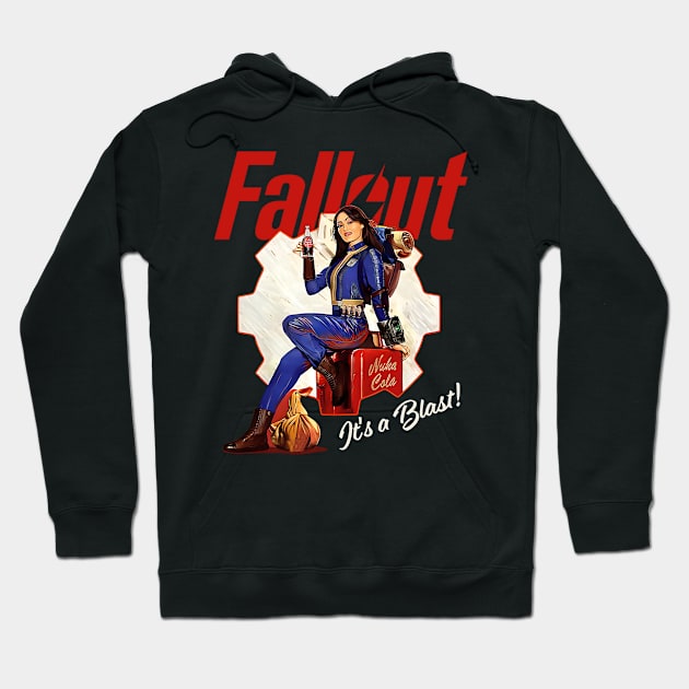 Fallout - Nuka Cola Hoodie by givayte